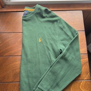 Ralph Lauren Green Long Sleeve Thermal